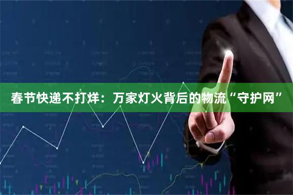 春节快递不打烊：万家灯火背后的物流“守护网”